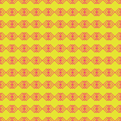 Seamless vector background with abstract geometric shapes