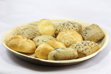Breads and buns assortment