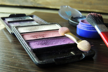Cosmetics. Eye shadow