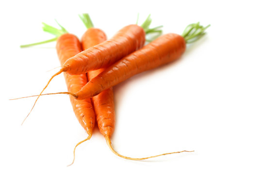Fresh carrots - healthy food
