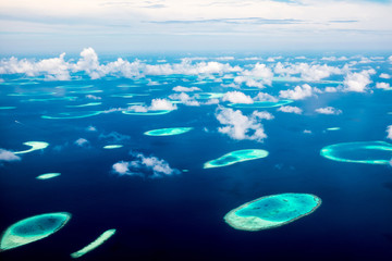 Maldives Indian Ocean - obrazy, fototapety, plakaty
