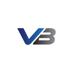 Simple Modern letters Initial Logo vb