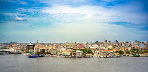 Panorama Gesamtansicht von Alt-Havanna