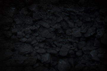schwarze Wand, Steinstruktur