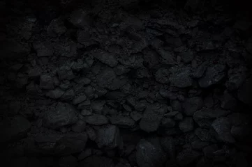 Photo sur Plexiglas Pierres mur noir, texture de pierre