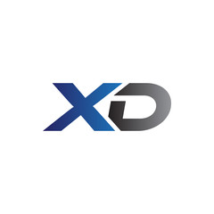 Simple Modern letters Initial Logo xd