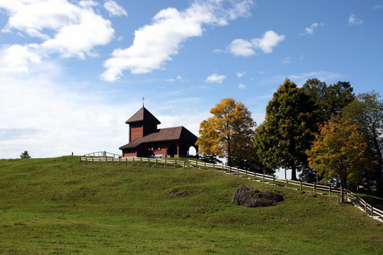 Chapel / Small rural chapel in Switzerland
