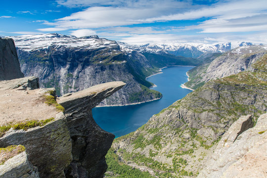 Wanderung zur Trolltunga