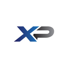 Simple Modern letters Initial Logo xp