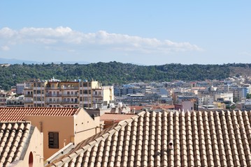 Panorama of Cagliari