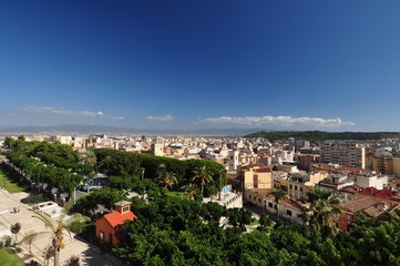 Panorama of Cagliari
