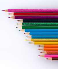 colorful pencils background
