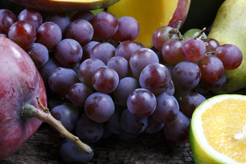 Grape seen up close