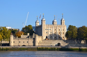 Fototapeta na wymiar The Tower of London in City of London, UK. 