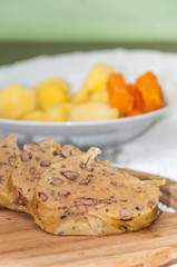 Balkan cuisine traditional food chicken liver