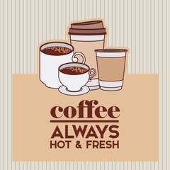 delicious coffee design 