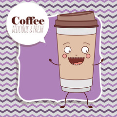 delicious coffee design 