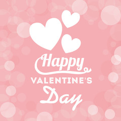 happy valentines day design 