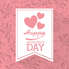 happy valentines day design 