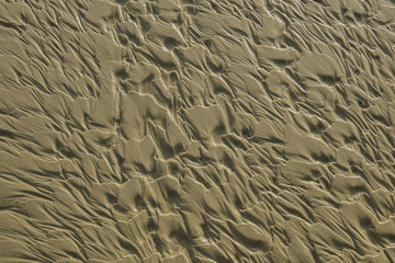 Texture at sand beach.