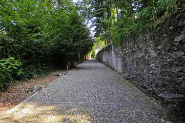Sacro Monte di Orta, Lago di Orta, Piemont, Italien