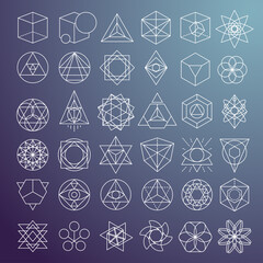 Abstract symbols and elements