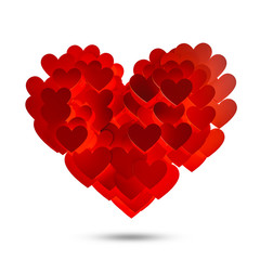Obraz na płótnie Canvas Valentine heart