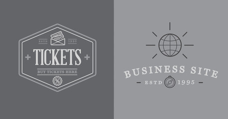 Set of Vector E-Commerce Icons Shopping and Online can be used as Logo or Icon in premium quality