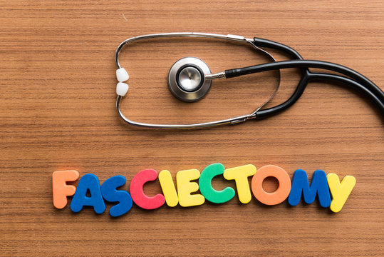 fasciectomy colorful word