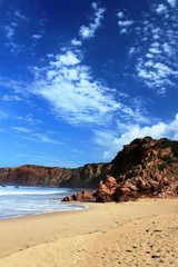 Traumhafter Strand an der Westküste der Algarve bei Vila do Bispo - Portugal