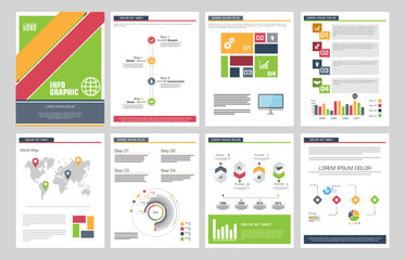 Multi Purpose Infographic Vector Design Template