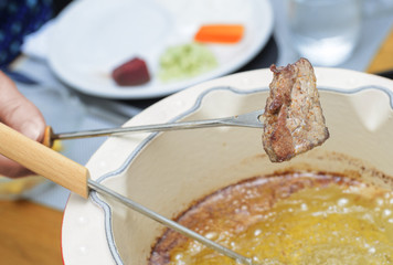 Fondue Bourguignonne