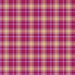 Seamless traditional Scottish coloured tartan fabric / cloth background or texture
