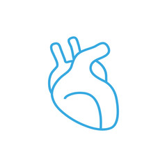 Human heart. Medical icon. Health care