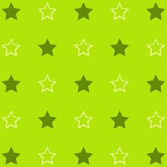 Pattern with stars vector