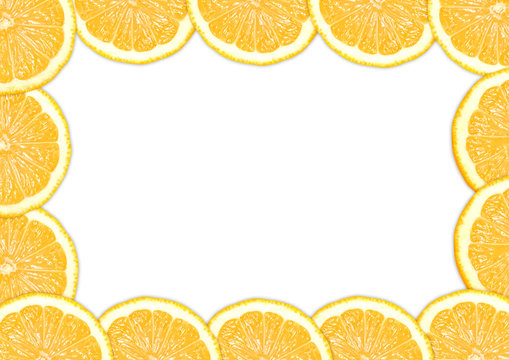 frame of lemon