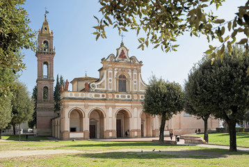 Fototapeta na wymiar Santa Verdiana sanctuary, Castelfiorentino