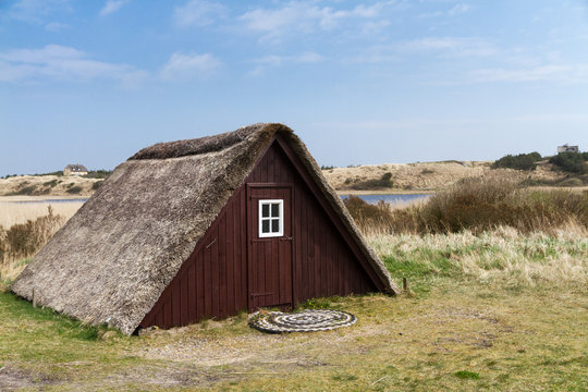 Historisches Fischerhaus in Nymindegab Dänemark