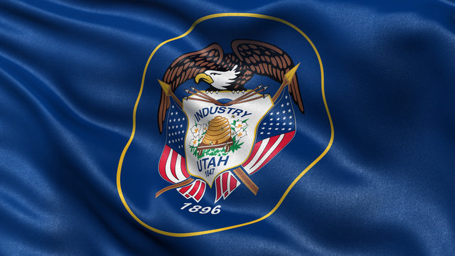 US State Flag Of Utah