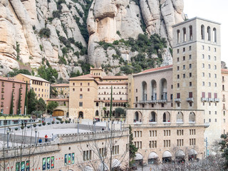 Obraz premium Santa Maria de Montserrat Abbey