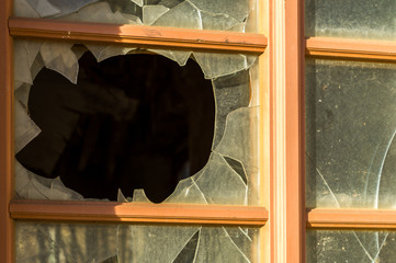 Einbruch Fenster