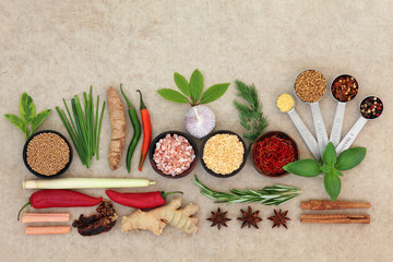 Spice and Herb Abstract