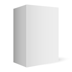 template empty box on a white background