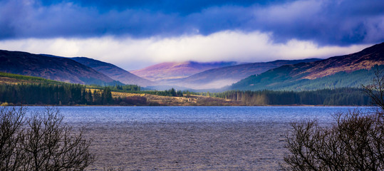 Clatteringshaws Loch, Scotland