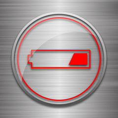 1 third charged battery icon