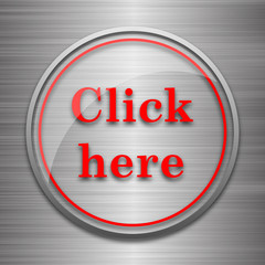 Click here icon