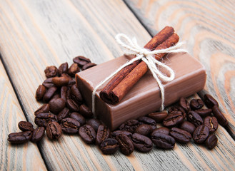 handmade coffee scented soap