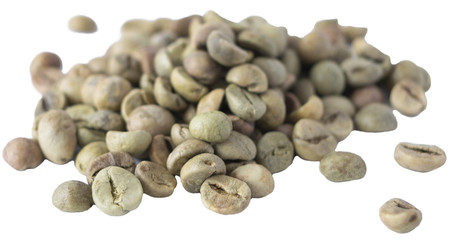 Green coffee beans