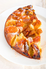 Pfirsichkuchen