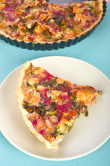 Mangold- Lauch- Tarte